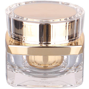 20ml color acrylic skin care cream jar bottle